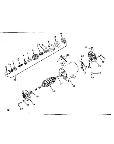 Starter motor