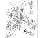 Craftsman 143604072 basic engine diagram