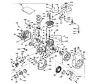 Craftsman 143614102 basic engine diagram