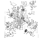Craftsman 143614132 basic engine diagram