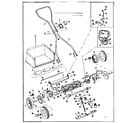 Craftsman 53681545 replacement parts diagram