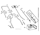 Craftsman 53681997 handle assembly diagram