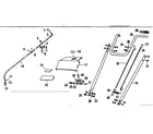 Craftsman 53682558 handle assembly diagram