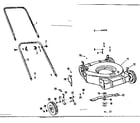 Craftsman 53691186 replacement parts diagram