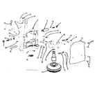 Craftsman 75817821 armature and blower assembly diagram