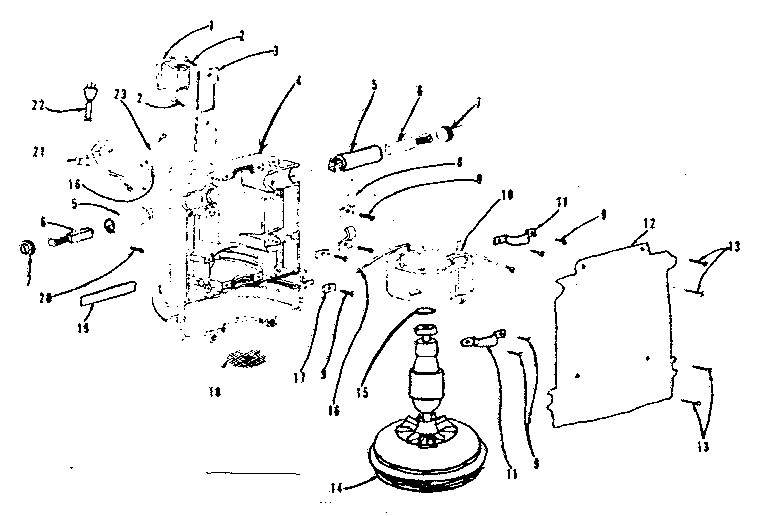 Armature and blower assembly