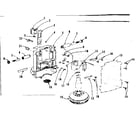 Craftsman 75817831 motor-blower assembly 14551 diagram
