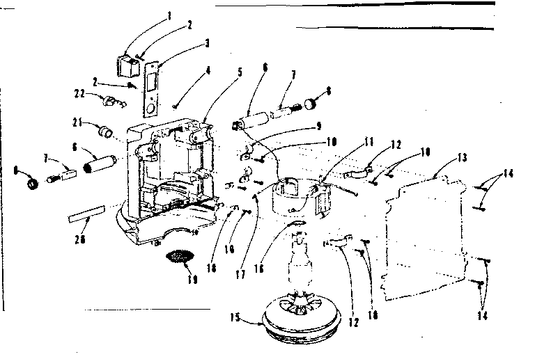 MOTOR-BLOWER ASSEMBLY 14551