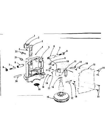 Motor-blower assembly 14551