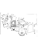 Motor-blower assembly w/cords