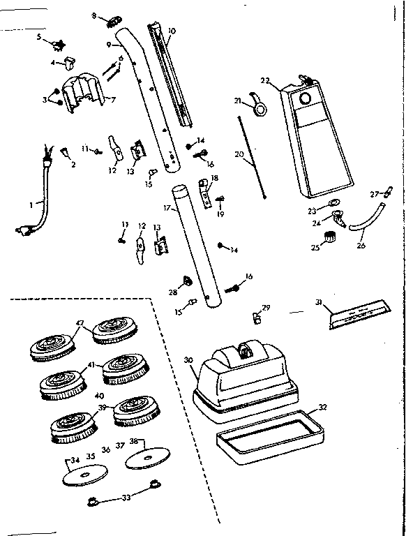External machine parts