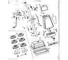 Kenmore 10082530 external machine parts diagram