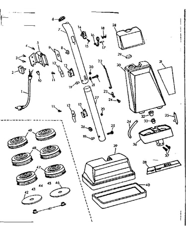 External machine parts
