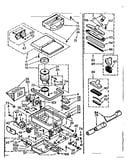 Vacuum cleaner and attachment parts