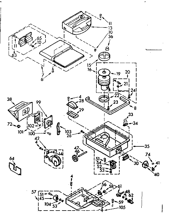 VACUUM CLEANER PARTS