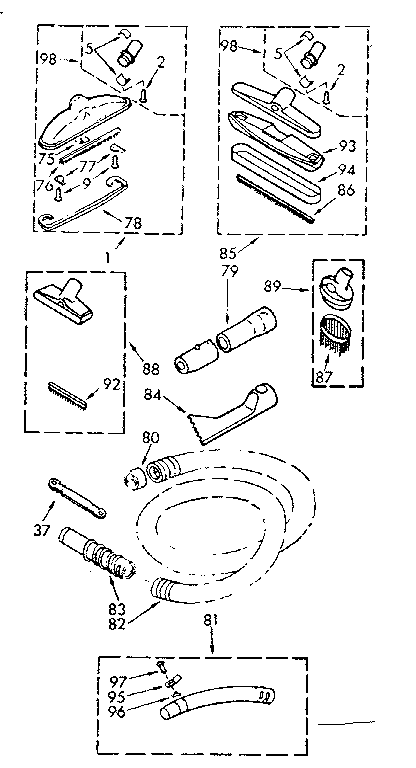 Attachment parts