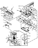 Nozzle and motor assembly