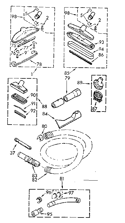 Attachment parts