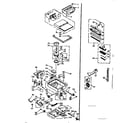 Kenmore 11629913 vacuum cleaner and attachment parts diagram