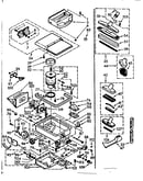Vacuum cleaner and attachment parts