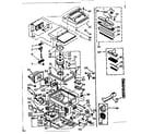Kenmore 11629972 vacuum cleaner and attachment parts diagram