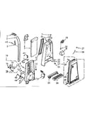 Handle and bag housing