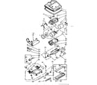 Kenmore 11630781 nozzle and motor diagram
