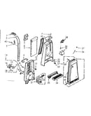 Handle and bag housing