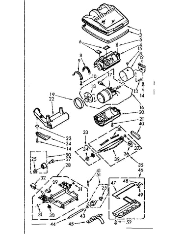 Vacuum cleaner parts