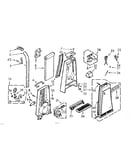 Handle and bag housing
