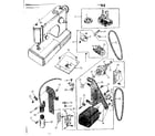 Kenmore 15810300 motor assembly diagram