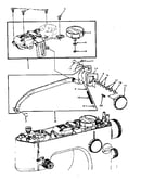 Zigzag guide bar assembly