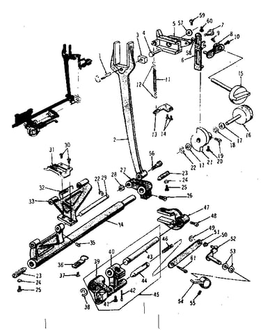 Feed frame assembly