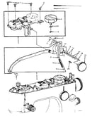 Zigzag giude bar assembly
