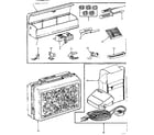 Kenmore 15810301 attachment parts diagram
