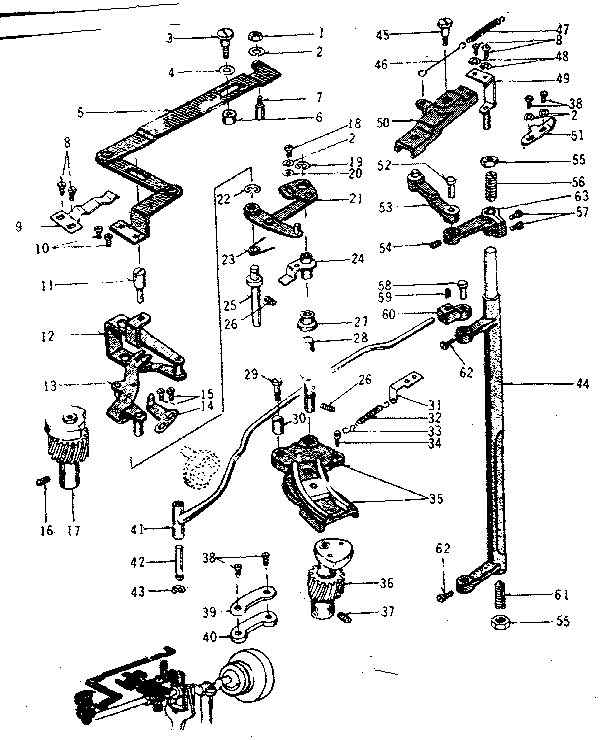 ZIGZAG GUIDE ASSEMBLY