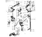Kenmore 15813032 zigzag guide assembly diagram