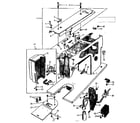 Kenmore 15813040 base assembly diagram