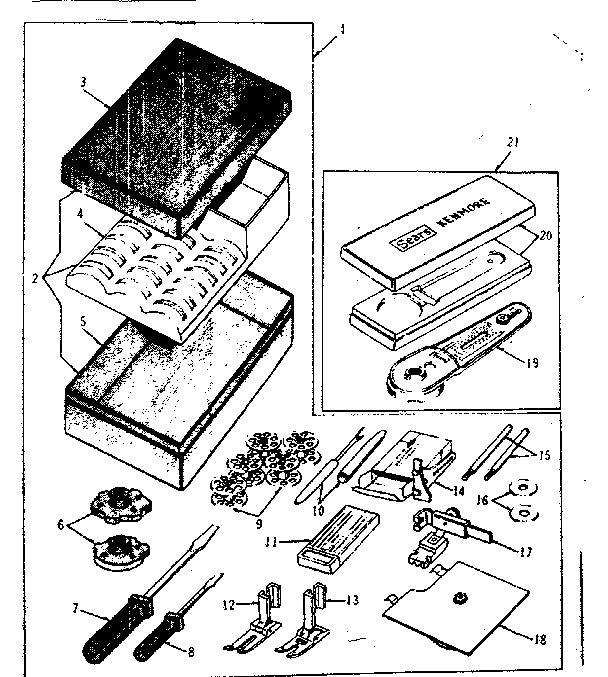 Attachment parts
