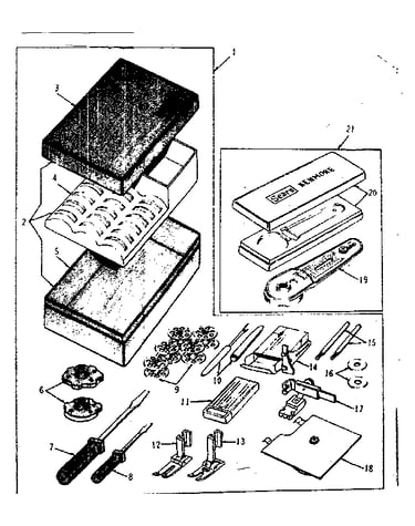 Attachment parts