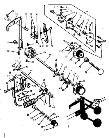Dial base assembly
