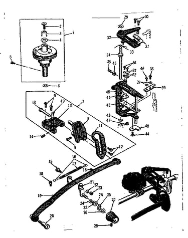 Zigzag guide assembly