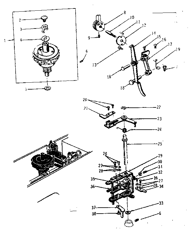 GEARED CAM ASSEMBLY