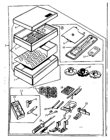 Attachment parts