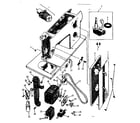 Kenmore 15817540 motor assembly diagram