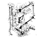 Kenmore 15817550 presser bar and shuttle  assembly diagram