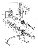 Control dial and hook plate assembly