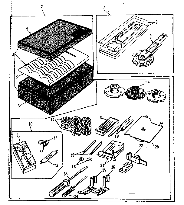 Attachment parts