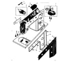 Kenmore 15818023 bobbin winder and face plates diagram