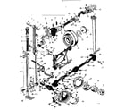 Kenmore 15818023 presser bar  and shuttle assembly diagram